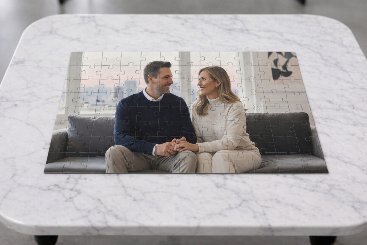 Evermoireco personalised jigsaw puzzle for couples, anniversary or relationship gift